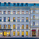 Titanic Hotel Berlin: Fassade Leuchtreklame
