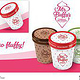 »Mr. Fluffy’s – Traditional Ice Cream«  Packaging und Logo-Design