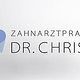 Zahnarztpraxis Dr. Christ, Logo und Typografie