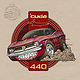 ’Cuda 440 – The Beast – Digitale Illustration nach Bleistiftskizze