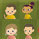 Mini football players collection