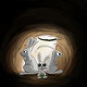 „in the rabbithole“ Kinderbuchillustration