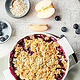 Blaubeeren Crumble