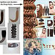 Erstellung von Einzelbildern und Composings für einen  Hairextensions Onlineshop