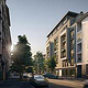 3D visualisierung Mehrfamilienhaus Berger Straße Frankfurt