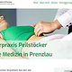 Praixs-Website für eine Akupunkturpraxis