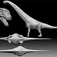 Futalognkosaurus Profilansicht – Pixologic ZBrush