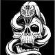 Skull & Snake – Adobe Illustrator