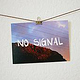 Foto-Postkarte „No Signal“