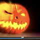 3D Illustration Kürbis und kurzer Video-Trailer zu Halloween