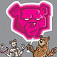 Pink Bear Party – Illus für eine Geburtstags-CD