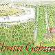 Veränderungen des Rheinlaufs bei Monheim / Urdenbach in skizzierten Lebensbildern