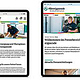 Pfennigparade Website – Content Page – Tablet