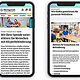 Website Pfennigparade – Content Page – Mobile