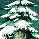 Postkarte zu Weihnachten