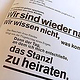 Typografische Inszenierung des Theaterstücks »Mozart bist Du« von Matthias Dix, mit Bildern von Wolf-Dieter Pfennig
