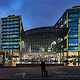 Projection on the Central Station Berlin – Berlin Hauptbahnhof, 27.01.2022