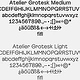 AFF Galerie – Custom Typeface