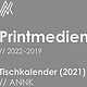 Tischkalender / 2021