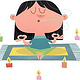Illustration „Entspannung und Yoga“