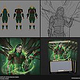 Exemplary design process: Various stages for „Lifewood Armor“