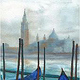 Venedig Winter Aquarell Auftragsarbeit