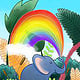 Regenbogenelefant