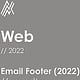 Email Footer / 2022