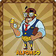 Spielkarte: „Alfonso“