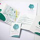 Corporate Design: Visitenkarte, Info-Folder, Anfahrtsskizze, Briefpapier, Logo Design