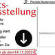 2022 Maxi Postkarte 297mm x 140mm Advents Austellung Rückseite