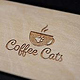 Logodesign Coffee Cats var. 3