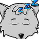 Wolf Emote müde