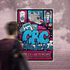 Plakat für den Comic Buch Club in Nürnberg