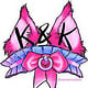 Entwurf „Kittens and Kink“ Promo-Sticker