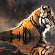 Tiger im Wasser 2