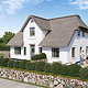 Architekturvisualisierung auf Sylt – Wohnhaus unter Reet – Ferienwohnung