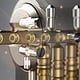 3D Animation mechanical cylinders