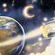 Illustaionen für ein Kinderbuch über das Thema Sternenkinder