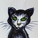 1981 Illustration Thema Katzen