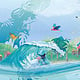 Ausschnitt : mymuesli – Save The Ocean – Verpackung Illustration