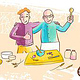 Illustration für die Website