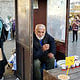 Vogelfutterverkäufer in Istanbul