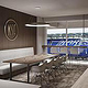 Innenvisualisierung der Premium Lounge im neuen Karlsruher Stadion