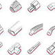 Icons für Webseiten / postproduction