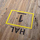 Kunsthal Rotterdam Signage System – Floor Signage / Wayfinding element