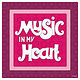 Lettering Design „Music in my heart“