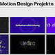 Verschiedene Motion Design Projekte