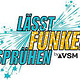 Das Wort-Bild-Motiv „LÄSST FUNKEN SPRÜHEN“ für die ACTIROX-Produkte