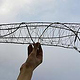 Gittermodell für das Modell des Tornados